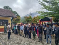 Polsek Pamarican Polres Ciamis Gelar Apel Gabungan Pencarian Orang Hilang