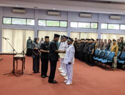 Bupati Ciamis Lantik 5 Kepala Desa PAW