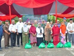 Pemkot Banjar Bersama Kodim 0613 Ciamis Gelar Pasar Murah