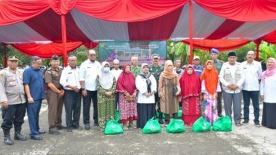 Pemkot Banjar Bersama Kodim 0613 Ciamis Gelar Pasar Murah