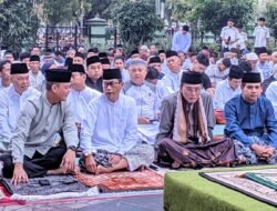 Bupati Ciamis Pamit dan Sampaikan Belasungkawa untuk Korban Kecelakaan Tol Cikampek saat Sholat Idul Fitri