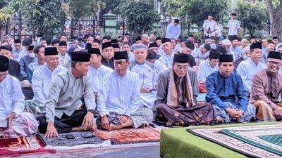 Sholat Idul Fitri Terakhir, Bupati Ciamis Berpamitan