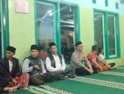 Safari Malam Takbir, Polsek Ciamis Ikuti Patroli ke Masjid di Wilayah Baregbeg