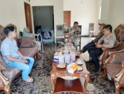 Momen Hari Raya Idul Fitri, Polsek Cipaku Polres Ciamis Koorkom ke Tomas