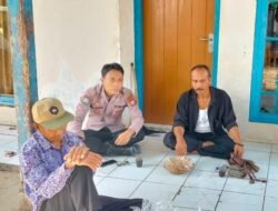 Cipkon di Momen Lebaran 2024, Polsek Lakbok Polres Ciamis Koorkom ke Masyarakat