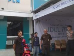 Sat Samapta Polres Ciamis Patroli di Kantor PLN Ciamis, Cipta Kondisi Idul Fitri