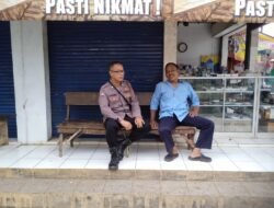Momen Hari Raya Idul Fitri 1445 H, Polsek Rancah Koorkom ke Warga Situmandala