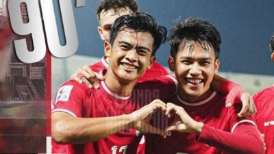 Kalahkan Yordania 4-1, Timnas Indonesia U-23 Buat Sejarah Baru Lolos Babak 8 Besar Piala Asia