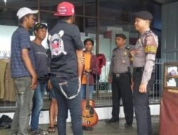 Sat Samapta Polres Ciamis Patroli Sasar Premanisme ke Ruko Pasar Ciamis