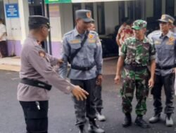 Ops Mantap Brata, Tiga Pilar Kecamatan Sukadana Datangi Warga Sampaikan Binluh Kamtibmas