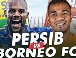 Laga Adu Gengsi Klub Papan Atas, Persib Bandung Bungkam Borneo FC 1-0 di Babak Pertama