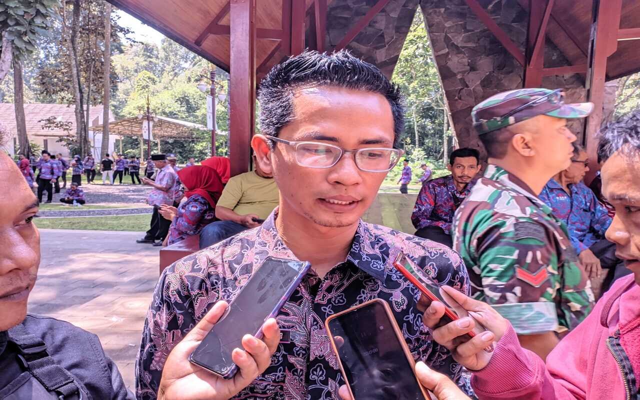 Ketua umum PPDI Ciamis, Akhmad Himawan, bantah rumor soal deklarasi dukungan untuk HY. Foto: Febri