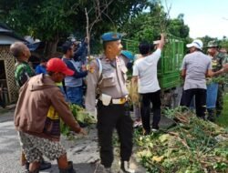 Antisipasi Gangguan Kamtibmas, Polsek Sukadana Polres Ciamis Koorkom ke Warga Salakaria