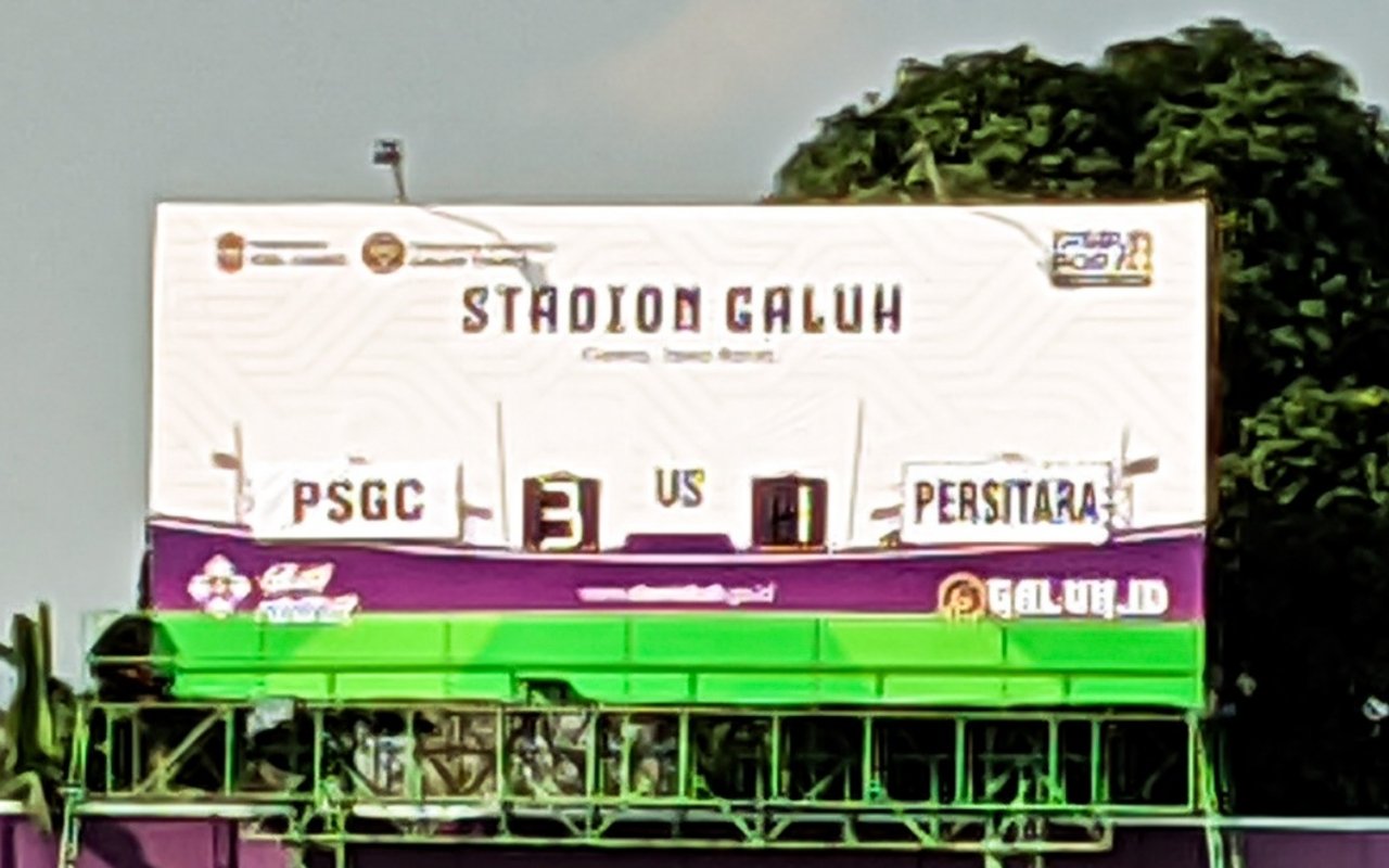 PSGC Ciamis menang telak 3-1 atas Persitara Jakarta Utara di laga perdana babak 80 besar Liga 3. Foto: Febri