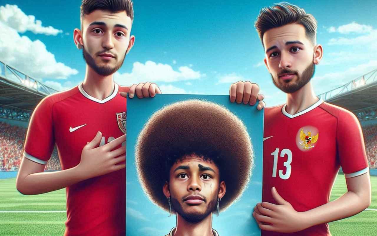 Justin Hubner dan Ivan Jenner Bentangkan Poster Noah Gesser, Gambar: Rekayasa AI