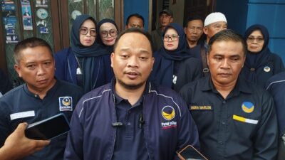 Ketua DPD Nasdem Ciamis, Wikky Hendrawan. Foto: Febri/berandaperistiwa