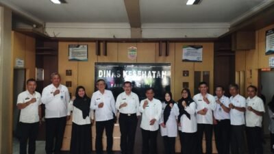 Pj Bupati Ciamis, Engkus Sutisna, berjanji akan priotitaskan penanganan stunting. Foto: Febri/berandaperistiwa