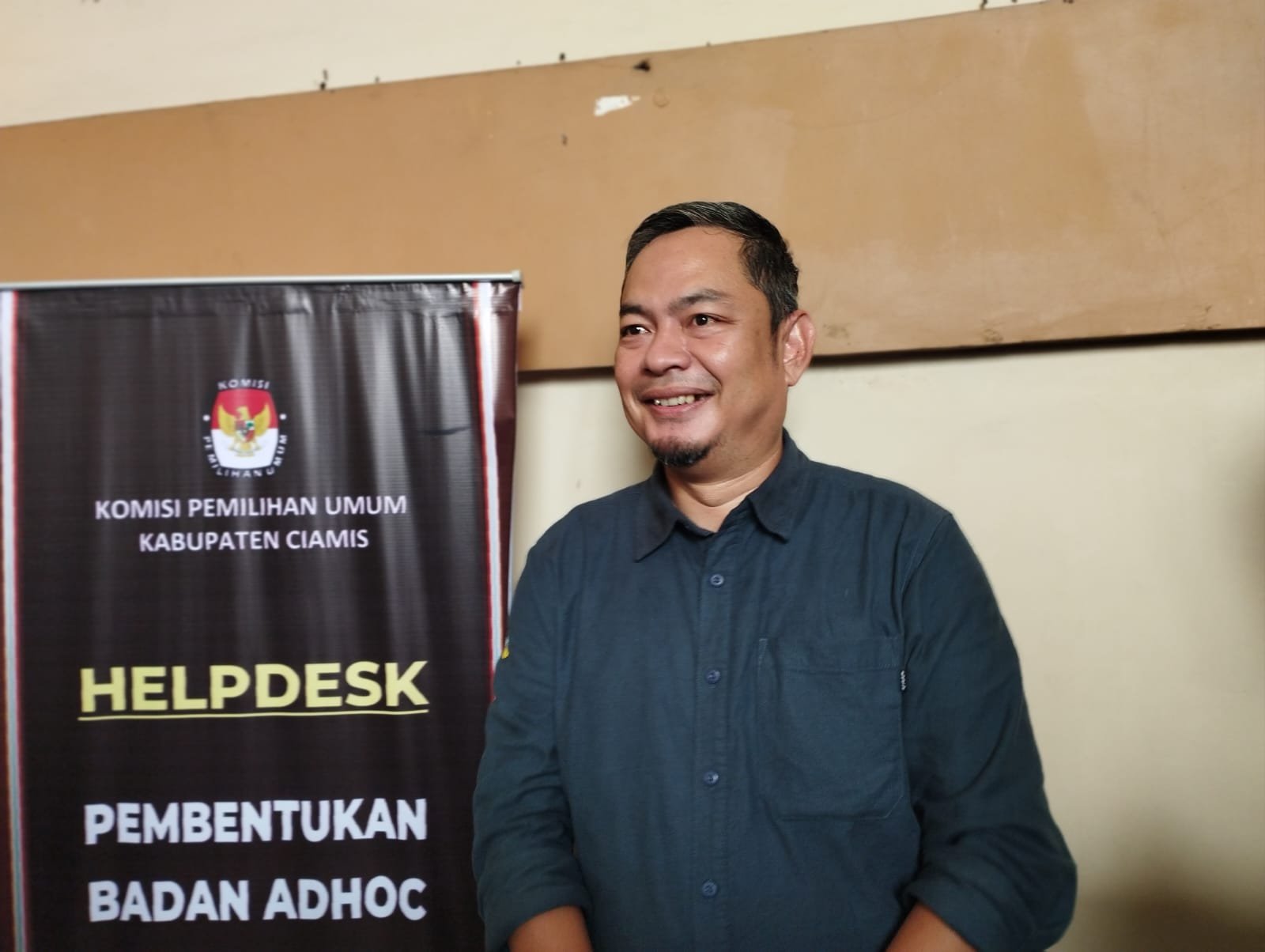 Ketua KPU Ciamis, Oong Ramdani. Foto: Febri/berandaperistiwa