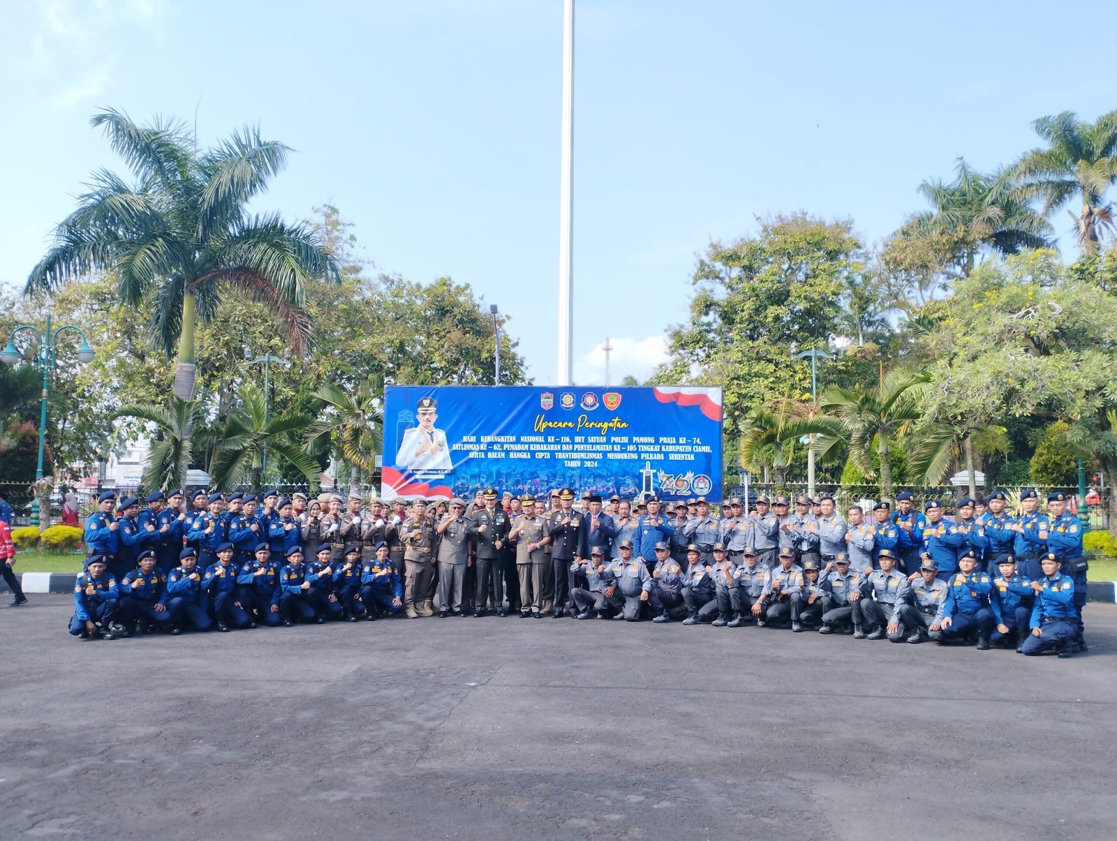 Pemkab Ciamis peringati Hari Kebangkitan Nasional ke-116. Foto: Febri/berandaperistiwa