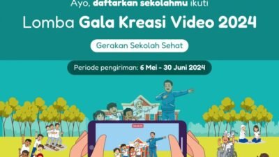 Gala Kreasi Video Gerakan Sekolah Sehat: Syarat dan Link Pendaftaran