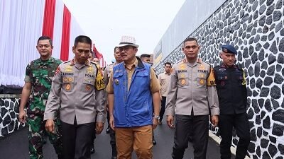 Pj Bupati Ciamis Dampingi Kapolda Jawa Barat Resmikan Sarpras Polres Ciamis