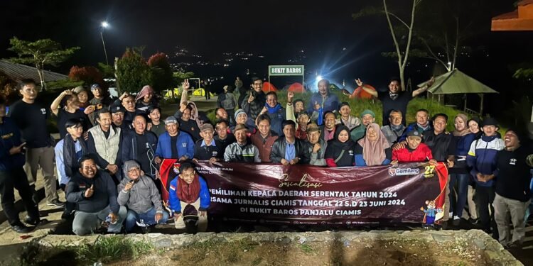 Journalist Camp KPU Ciamis 2024. Foto: ist