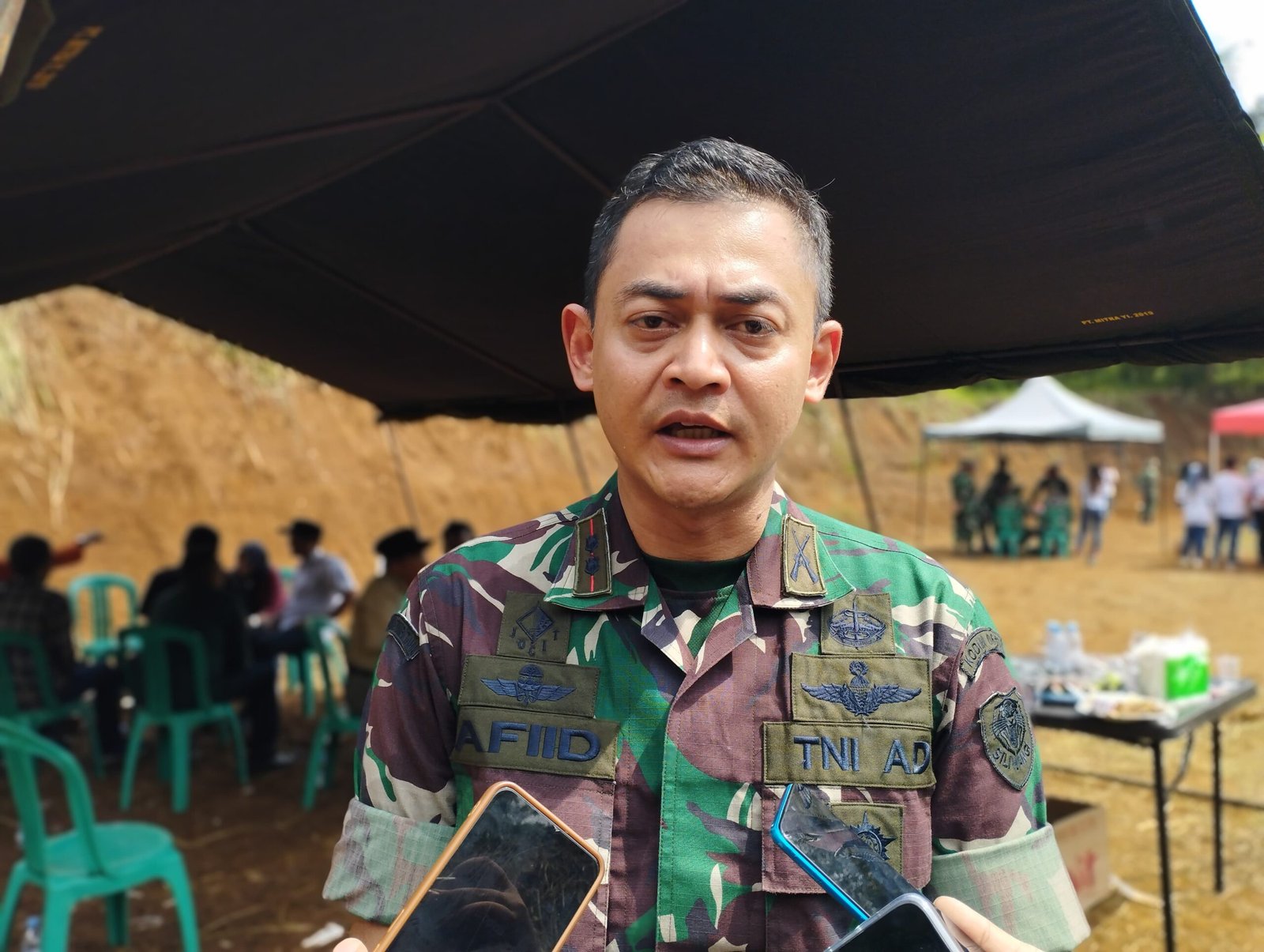 Komandan Distrik Militer (Dandim) 0613/Ciamis, Letkol Inf Afiid Cahyono. Foto: Febri/berandaperistiwa