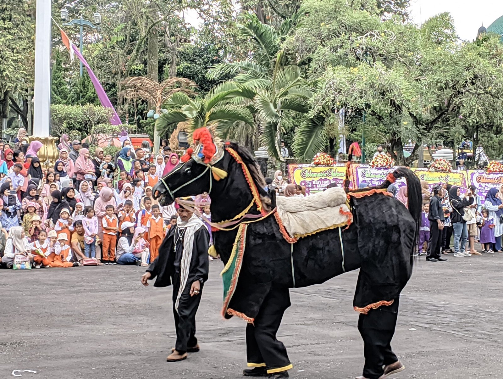 Kuda Bajir Panjalu di Galuh Ethnic Carnival 2024. Foto: Febri/berandaperistiwa