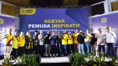 HUT ke- 46, DPD AMPI Ciamis menggelar Gebyar Pemuda Inspiratif. Foto: Sinta/berandaperistiwa