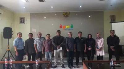 PPLC menggelar aksi dan audiensi ke DPMD Ciamis soal dugaan penyalahgunaan Dana Desa. Foto: ist