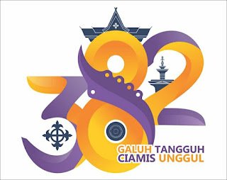 Logo Hari Jadi Ciamis ke-382 menuai kontroversi. Foto/ist