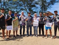 Tim Voli Pantai Ciamis Sumbangkan Tiga Medali di Porsenitas XI Cilacap