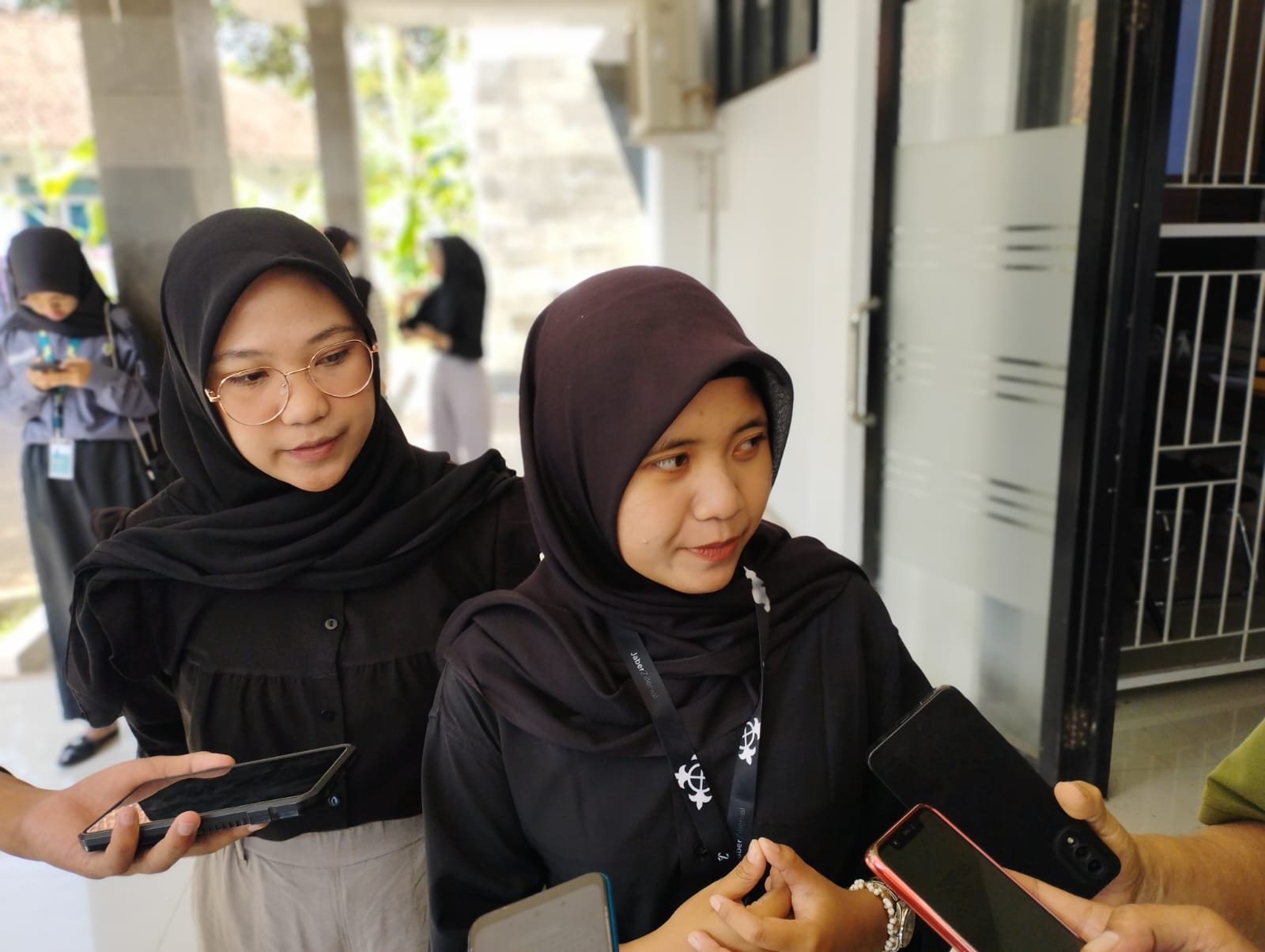 Ketua ZBJ Ciamis, Adinda Tegar Fahriana bersama Wakil Ketua JBZ Sofi Novia. Foto: Febri/berandaperistiwa