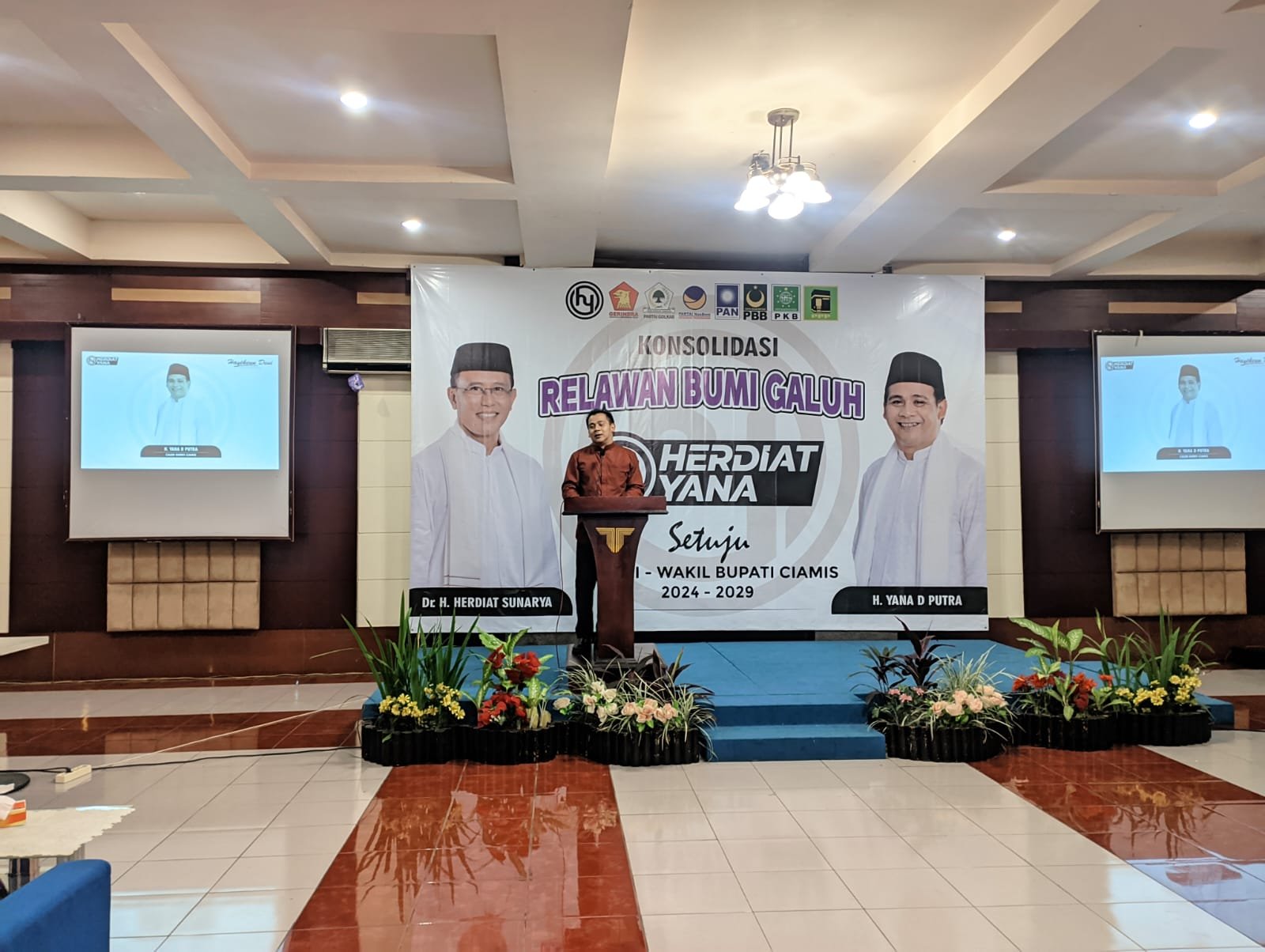 Calon Wakil Bupati Ciamis 2024-2029, Yana D Putra. Foto: Febri/berandaperistiwa