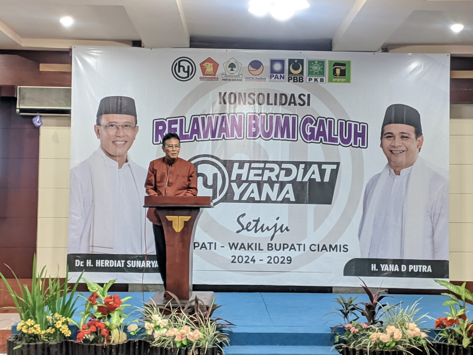 Calon Bupati Ciamis 2024-2029, H. Herdiat Sunarya. Foto: Febri/berandaperistiwa