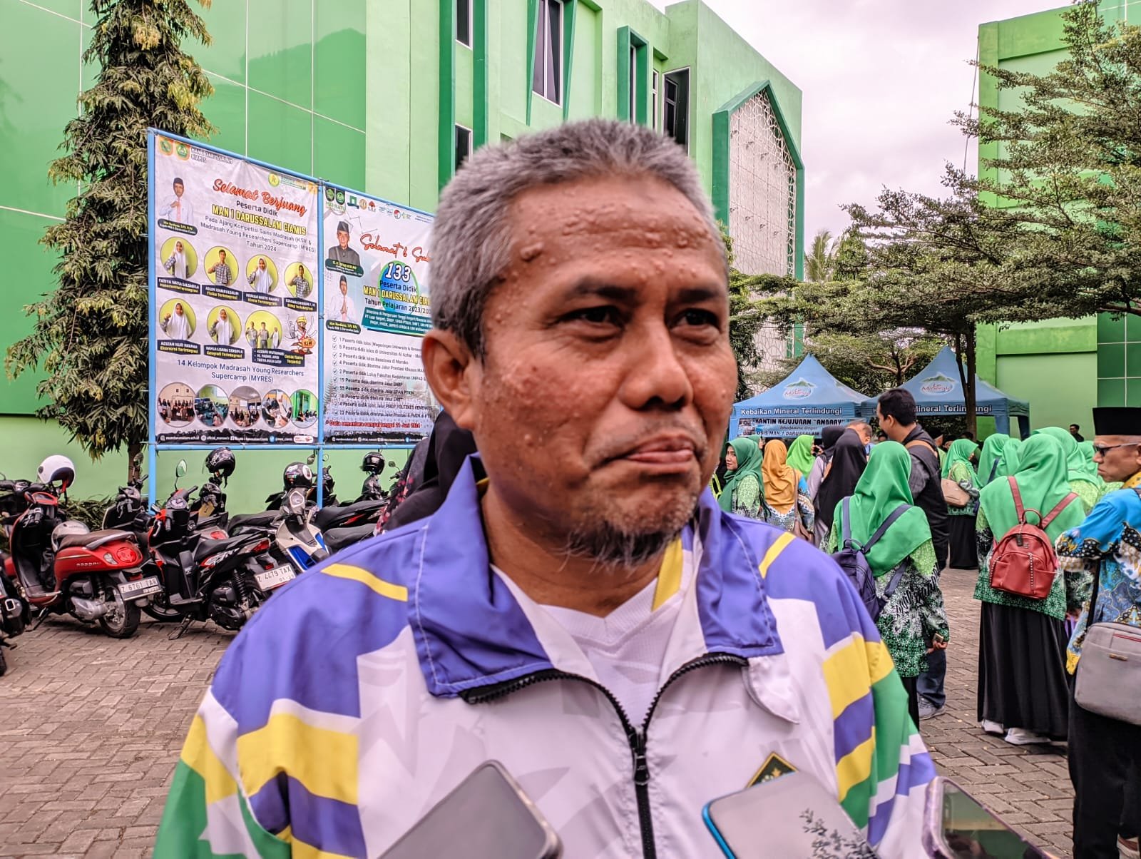 Ketua pelaksana Porseni PGM, H. Zaenal Muttaqin. Foto: Febri/berandaperistiwa