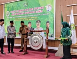 Sekda Ciamis Buka Porseni PGM, Dorong Semangat Ukhuwah dan Sportivitas