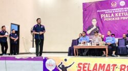 Ketua Umum Pengkab PBVSI Ciamis, Herdiat Sunarya. Foto: Febri/berandaperistiwa