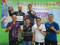 Tim Ganda Prestasi Bulutangkis Ciamis Berhasil Menambah Medali Emas di Porsenitas Cilacap