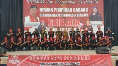 GRIB Jaya DPC Ciamis deklarasikan dukungan untuk HY/foto: ist