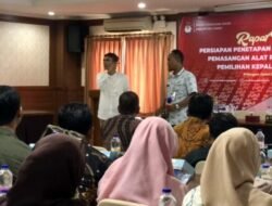 KPU Ciamis Rakor Penetapan Lokasi Kampanye dan Pemasangan APK Pilkada 2024