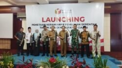 Bawaslu Ciamis melaunching pemetaan kerawanan Pilkada 2024/foto: dok. berandaperistiwa