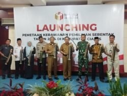 Bawaslu Ciamis Launching Pemetaan Kerawanan Pilkada 2024, Lima Kecamatan Masuk Zona Merah