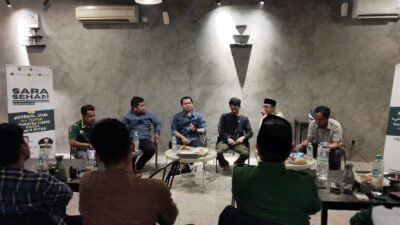 Yana D Putra jadi keynote speaker di acara saresehan bersama OKP Islam se Ciamis/foto: ist