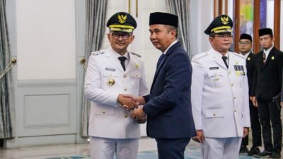 Budi Waluya gantikan Engkus Sutisna sebagai Pj Bupati Ciamis. (Foto: Istimewa)