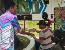 FJG Bagikan 350 Paket Nasi dan Ajak Warga Sukseskan Pilkada 2024