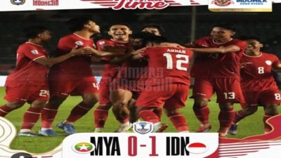 Timnas Indonesia berhasil meraih 3 poin di laga perdana Piala AFF 2024 usai menang tipis 1-0 atas Myanmar. (Foto: Instagram/timnasindonesia)