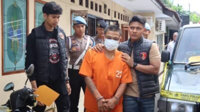 DS, tersangka curat digelandang polisi. (Foto: Istimewa)