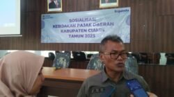 Kepala Bapenda Ciamis Aef Saefulloh. (Foto: Abid/beranda peristiwa.com)