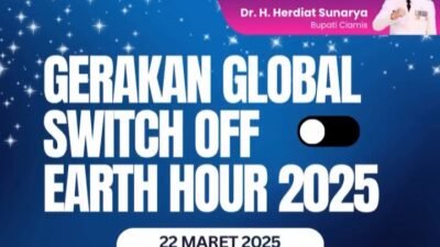 Aksi Global Earth Hour 2025, DPRKPLH Ciamis Ajak Warga Ikut Berpartisipasi. (Foto: Instagram/@dprkplh_kab.ciamis)